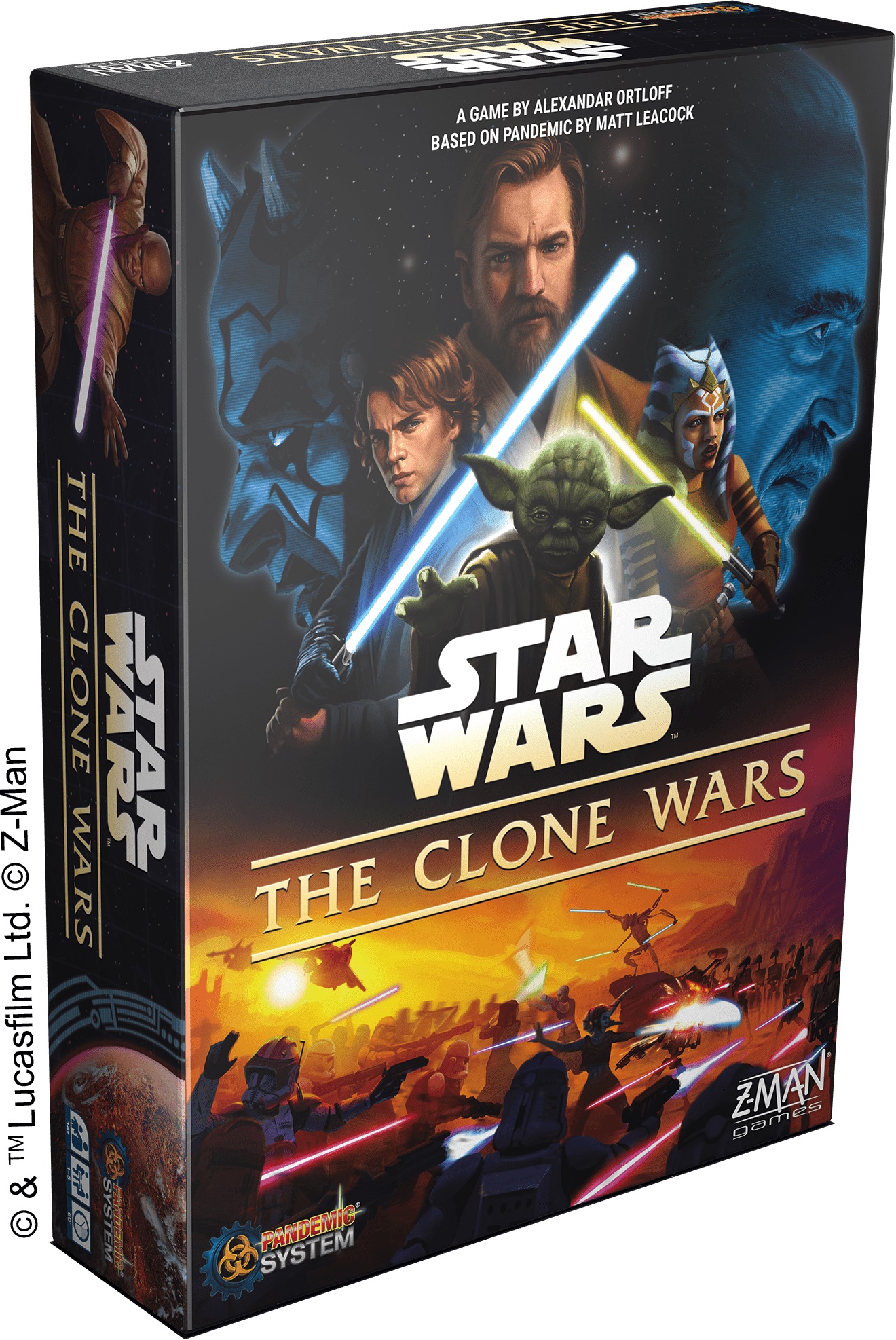 Star Wars The Clone Wars - Z-Man Games