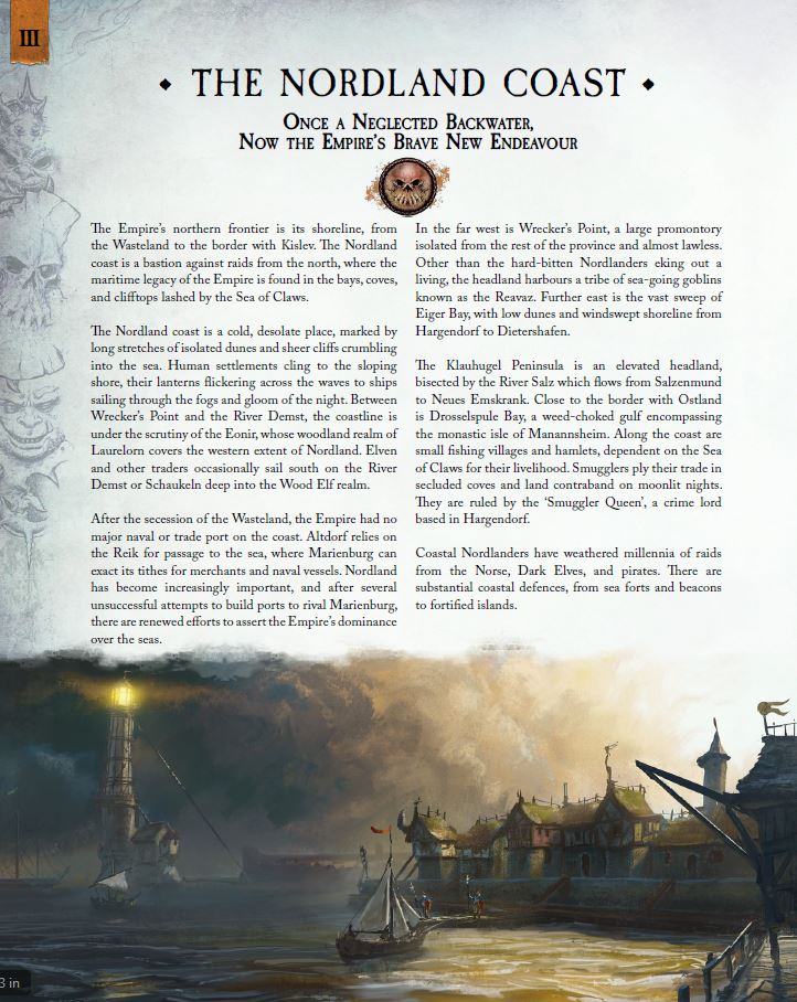 The Nordland Coast - Warhammer Fantasy Role-Play