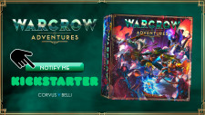Warcrow Adventures | Corvus Belli’s New Dungeon Delving Board Game Coming Soon To Kickstarter!