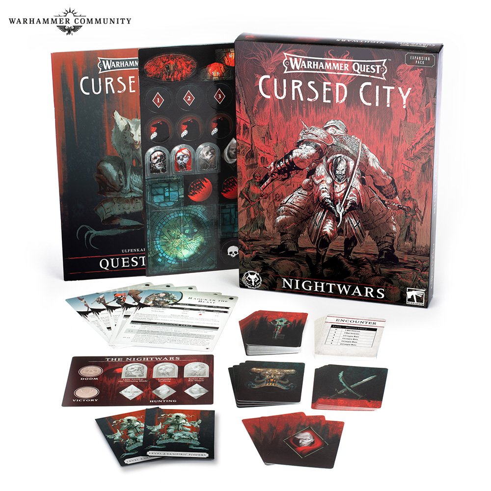 Warhammer Quest Cursed City Nightwars - Games Workshop OCT