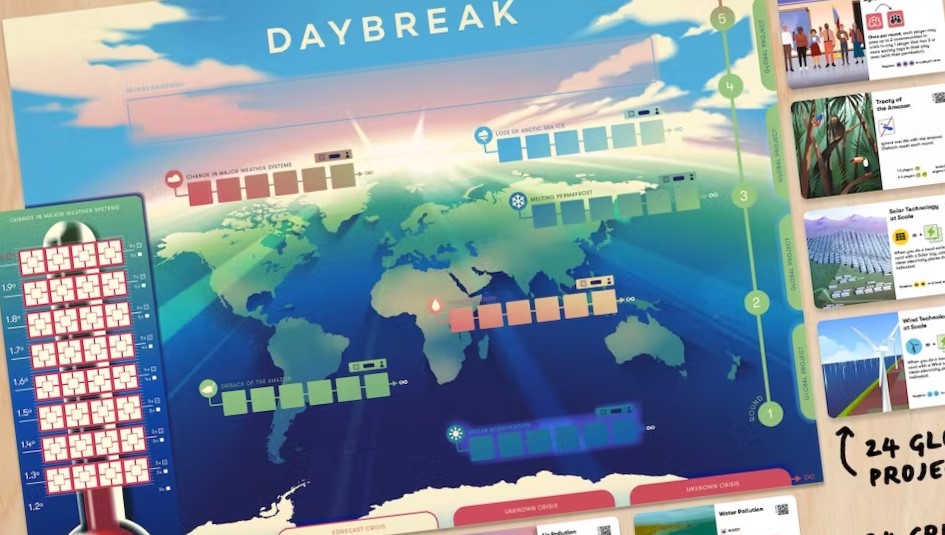 Fight Climate Change In Matt Leacock s Daybreak Board Game OnTableTop 