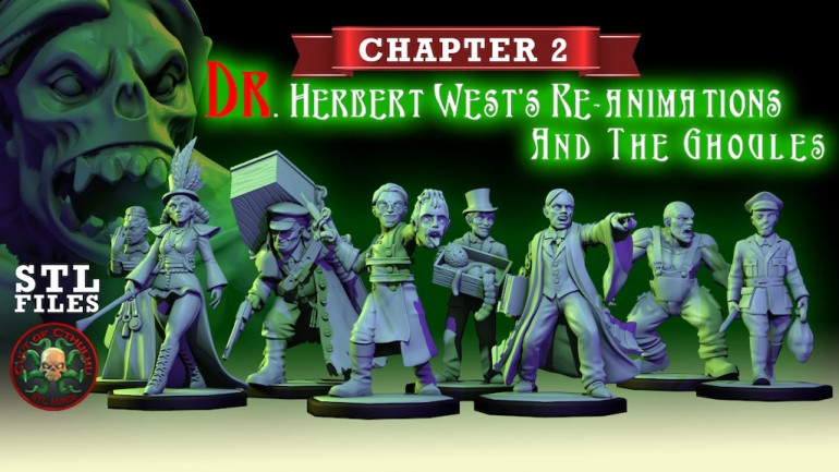Dr. Herbert West’s Re-Animations. Creatures & RPG Characters