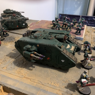 Recently painted units for my Dark Angels