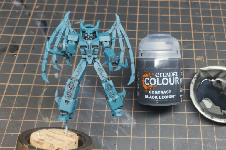 Citadel Contrast Black Legion - my favourite black-lining paint