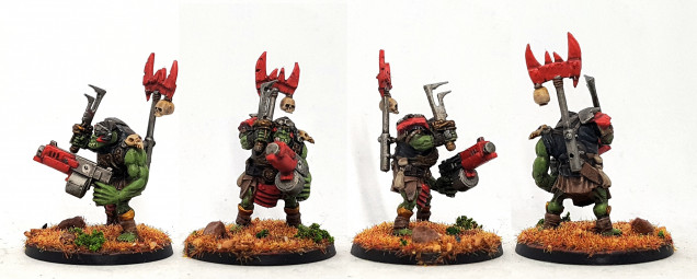 Ork Warboss kitbash 2