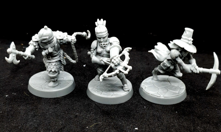 Bounty hunter, Arbalest, Graverobber 