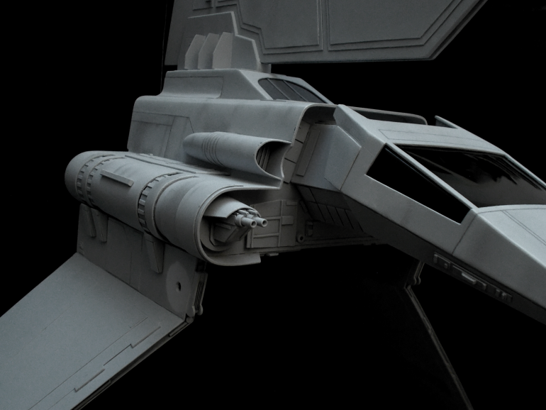 Work on the Imperial Shuttle continues...