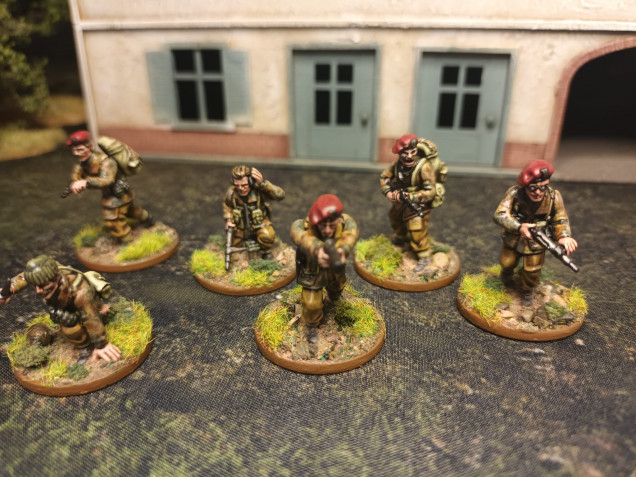 The SAS troopers, I have most options covered here just need to add demolitions, sniper and a couple of regular riflemen.