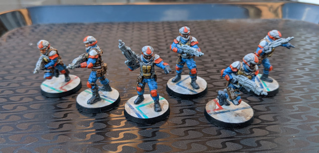 Minis #71-76 Mazon Labs Marines