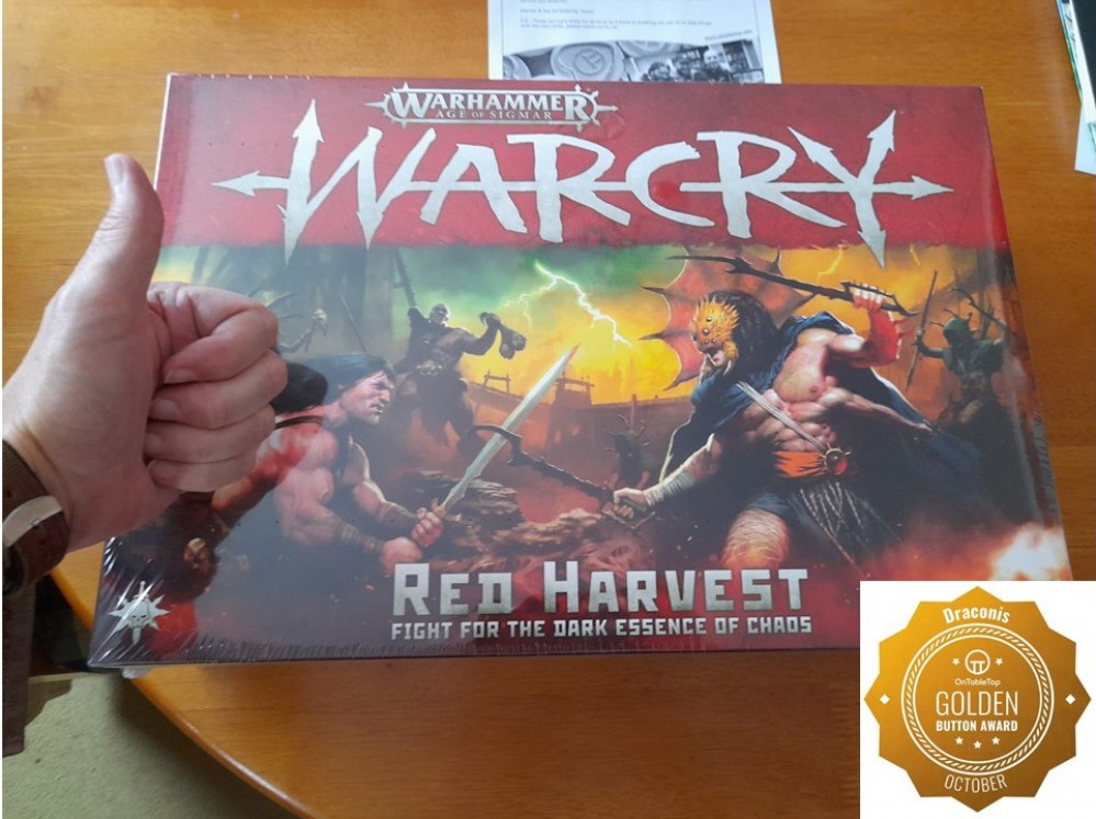 Warcry: Red Harvest - a self motivational project blog