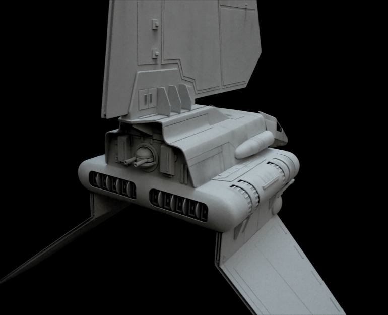 Work on the Imperial Shuttle continues...