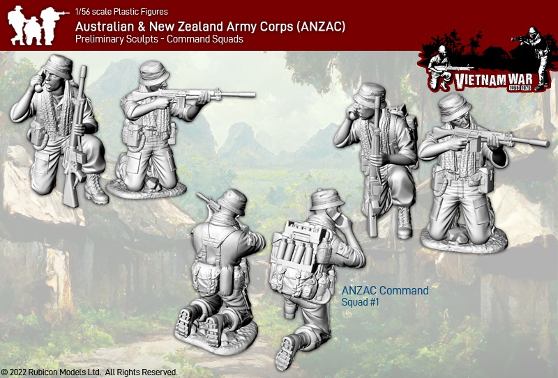 ANZAC Command #1 - Rubicon Models