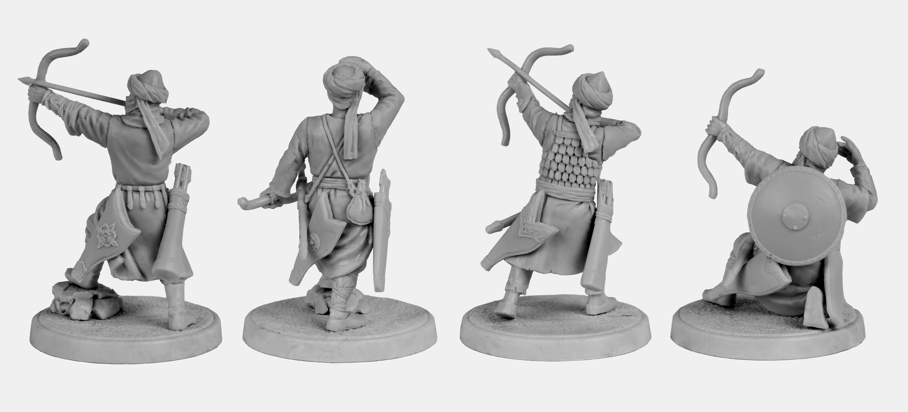 Arab Archers II Alt - V&V Miniatures