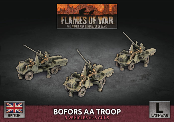 BOFORS AA Troop - Flames Of War