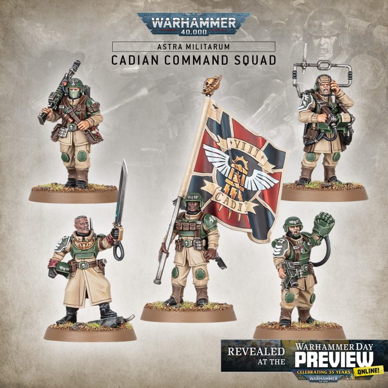 Cadian Stands! Big Astra Militarum Update For Warhammer 40K ...