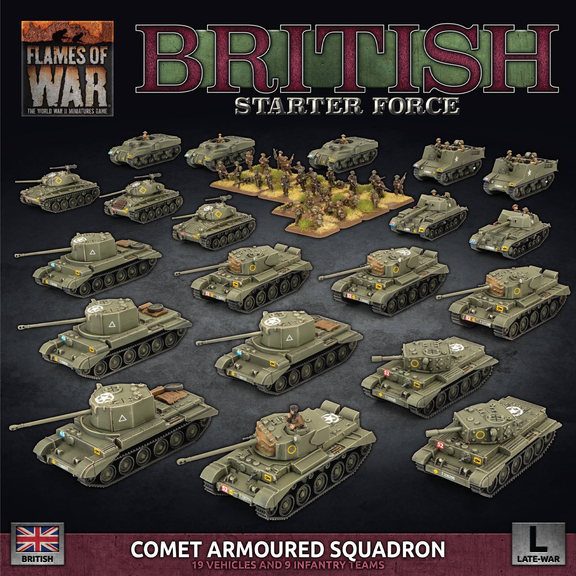 Comet Armoured Squadron - Flames Of War RELEASE