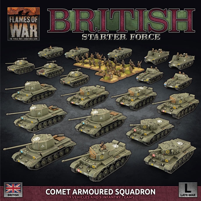Comet Armoured Squadron - Flames Of War