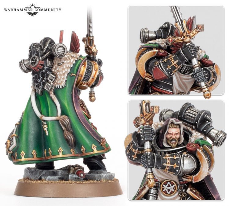 Corswain, New Dark Angels Hero Previewed For The Horus Heresy