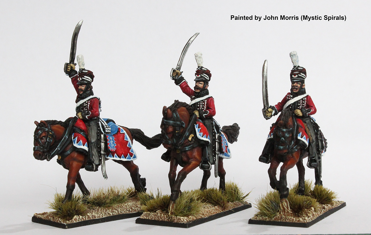 Danish Hussars Attacking - Perry Miniatures