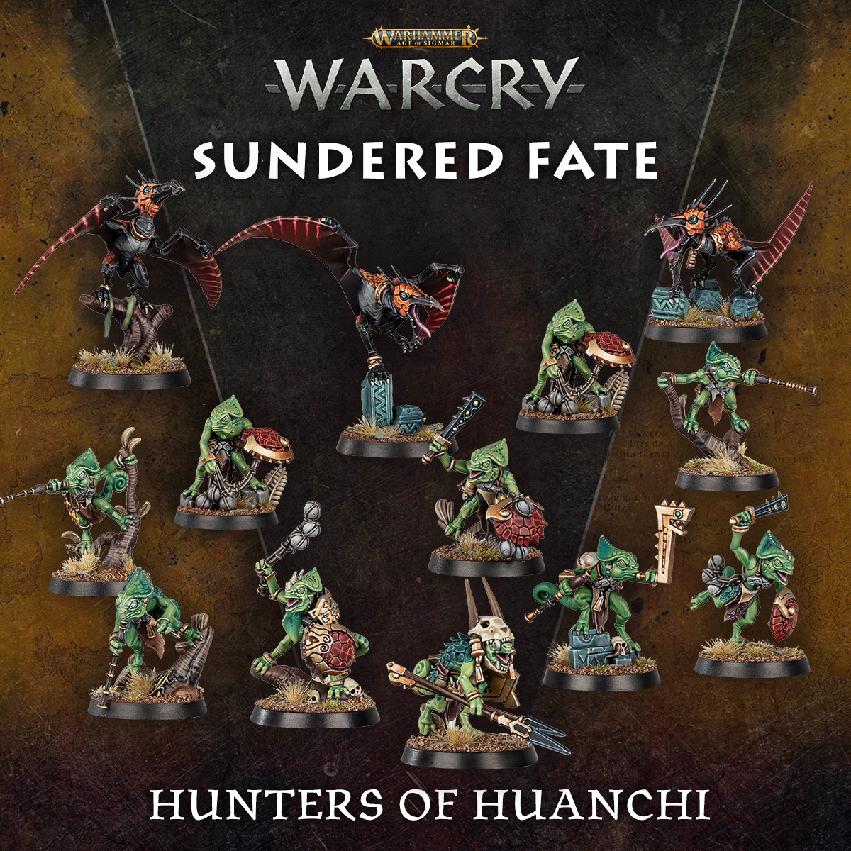 Warhammer Age of Sigmar: Warcry: Sundered Fate, Tabletop Miniatures
