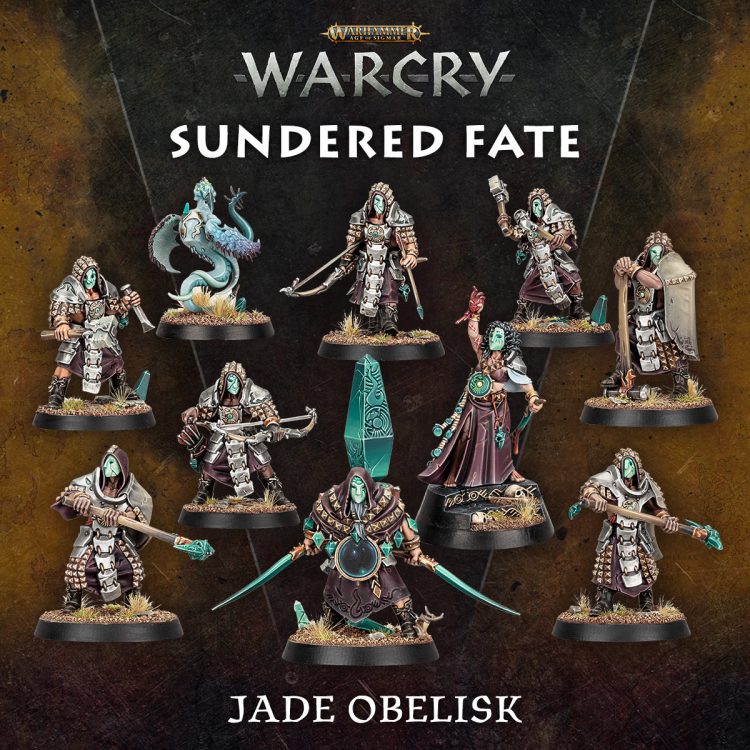 New Age Of Sigmar Warcry Set Revealed Sundered Fate OnTableTop   Jade Obelisk Warhammer Age Of Sigmar Warcry 750x750 