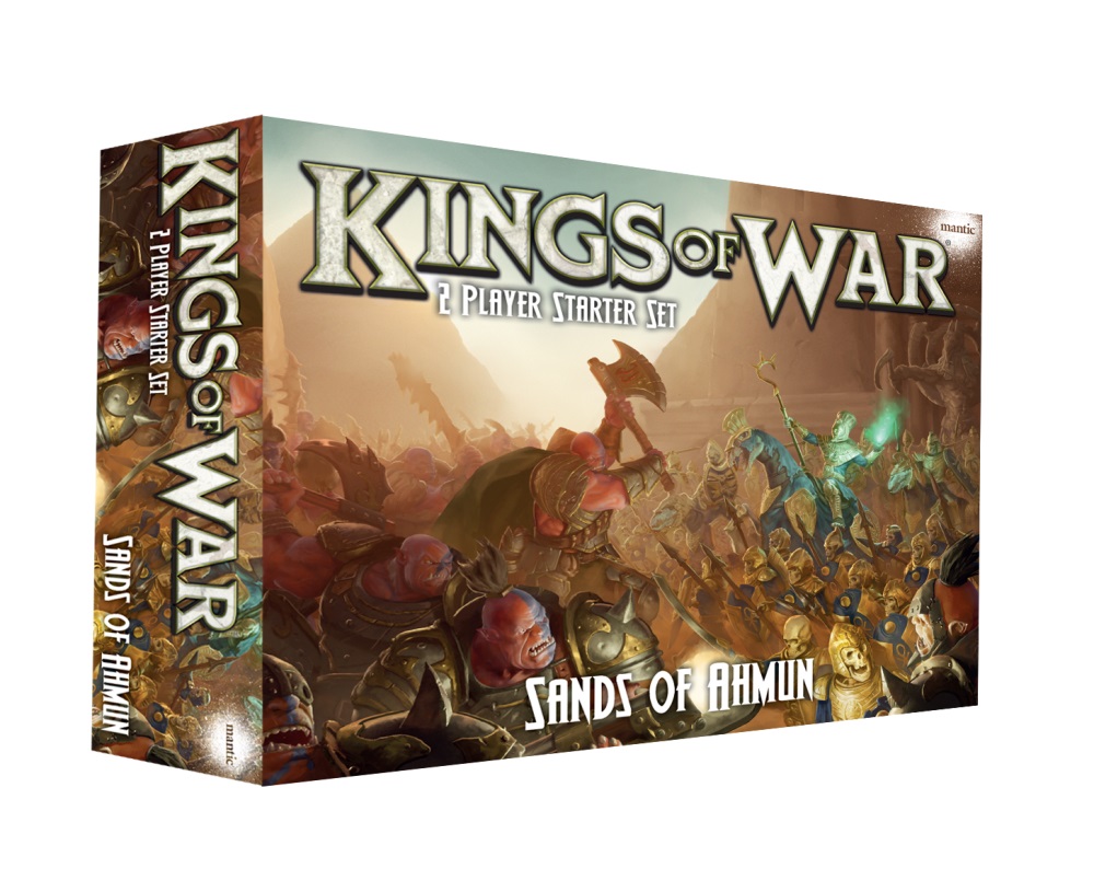 Kings Of War Sands Of Ahmun Box - Mantic Games