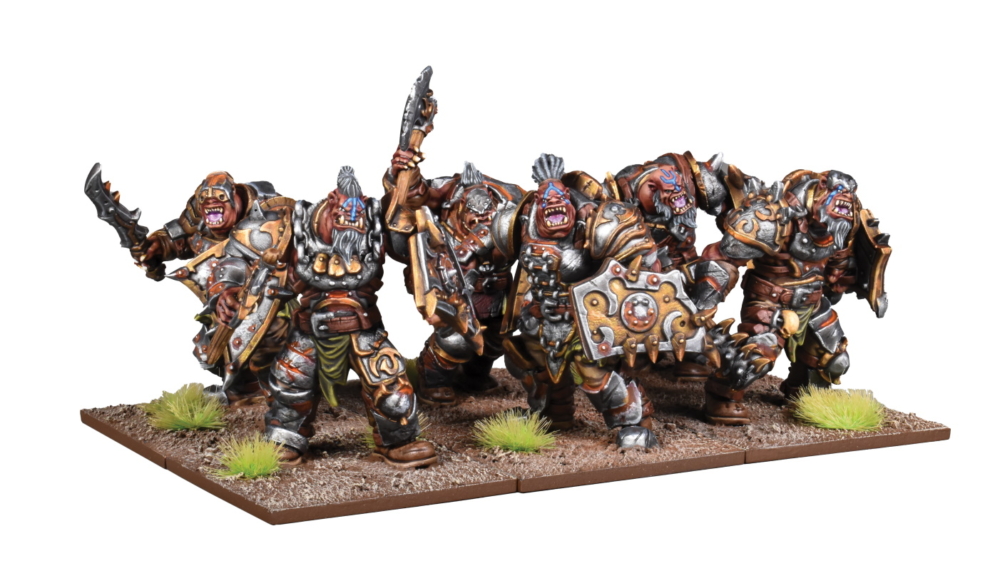 Ogre Warriors Horde - Kings Of War