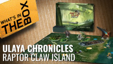 Unboxing: Ulaya Chronicles – Raptor Claw Island | Olmec Games