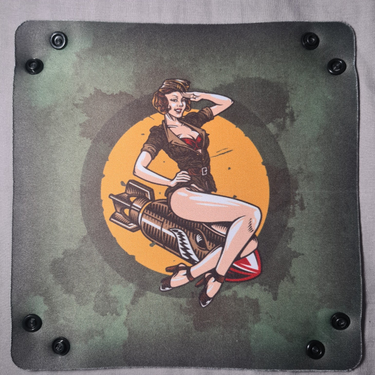 Bomber Nose Art Dice Tray
