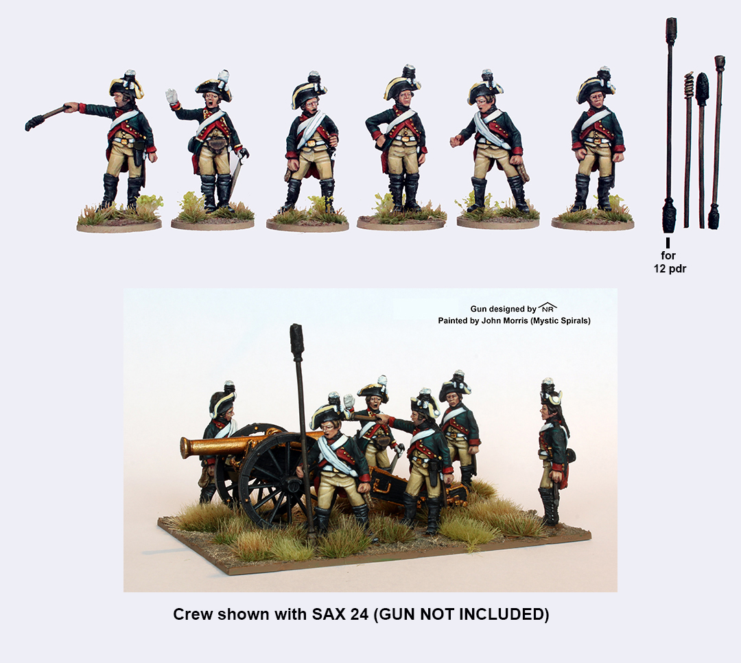 1806 Crew Firing Piece - Perry Miniatures