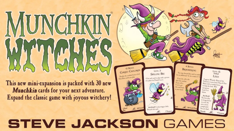 Munchkin Witches, 30 Cards For Steve Jackson's Munchkin