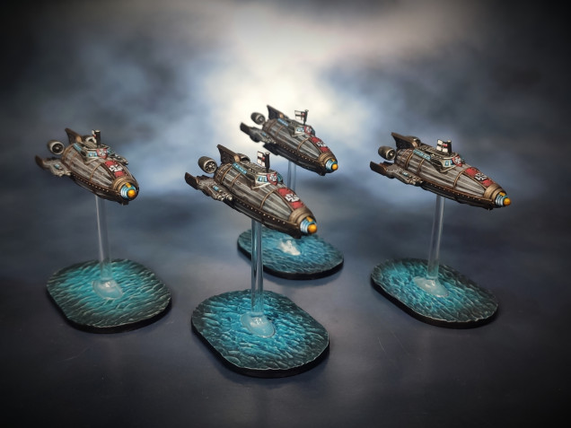 More Aerial units: the Prussian Jaeger fast destroyers.