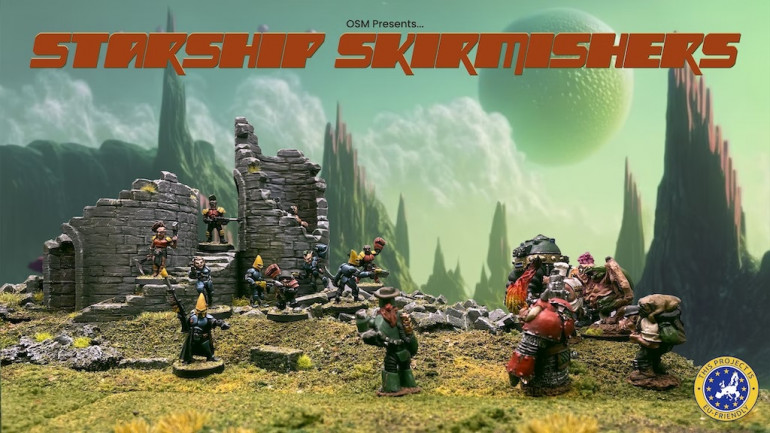 Starship Skirmishers - Classic Sci-Fi Miniatures In Metal
