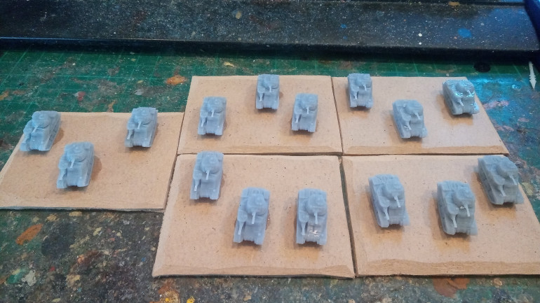 The Bevell helps make the straight edged bases look a bit more natural. Half the Grant's.