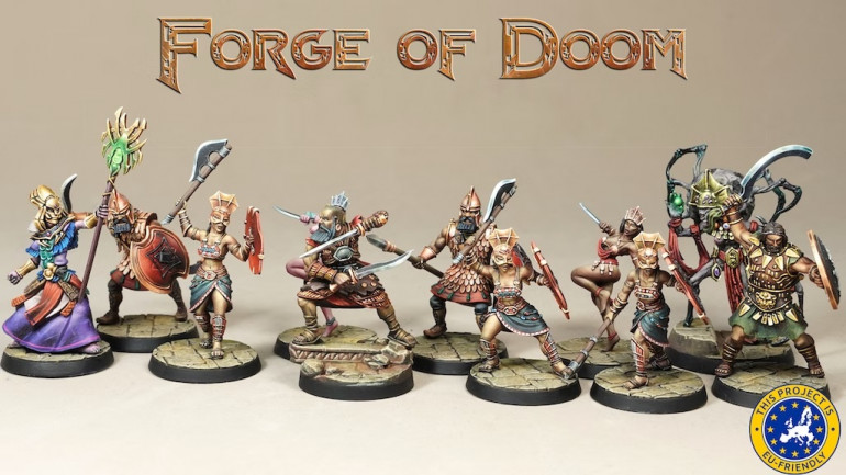 Forge Of Doom Miniatures: The God Of A Thousand Eyes