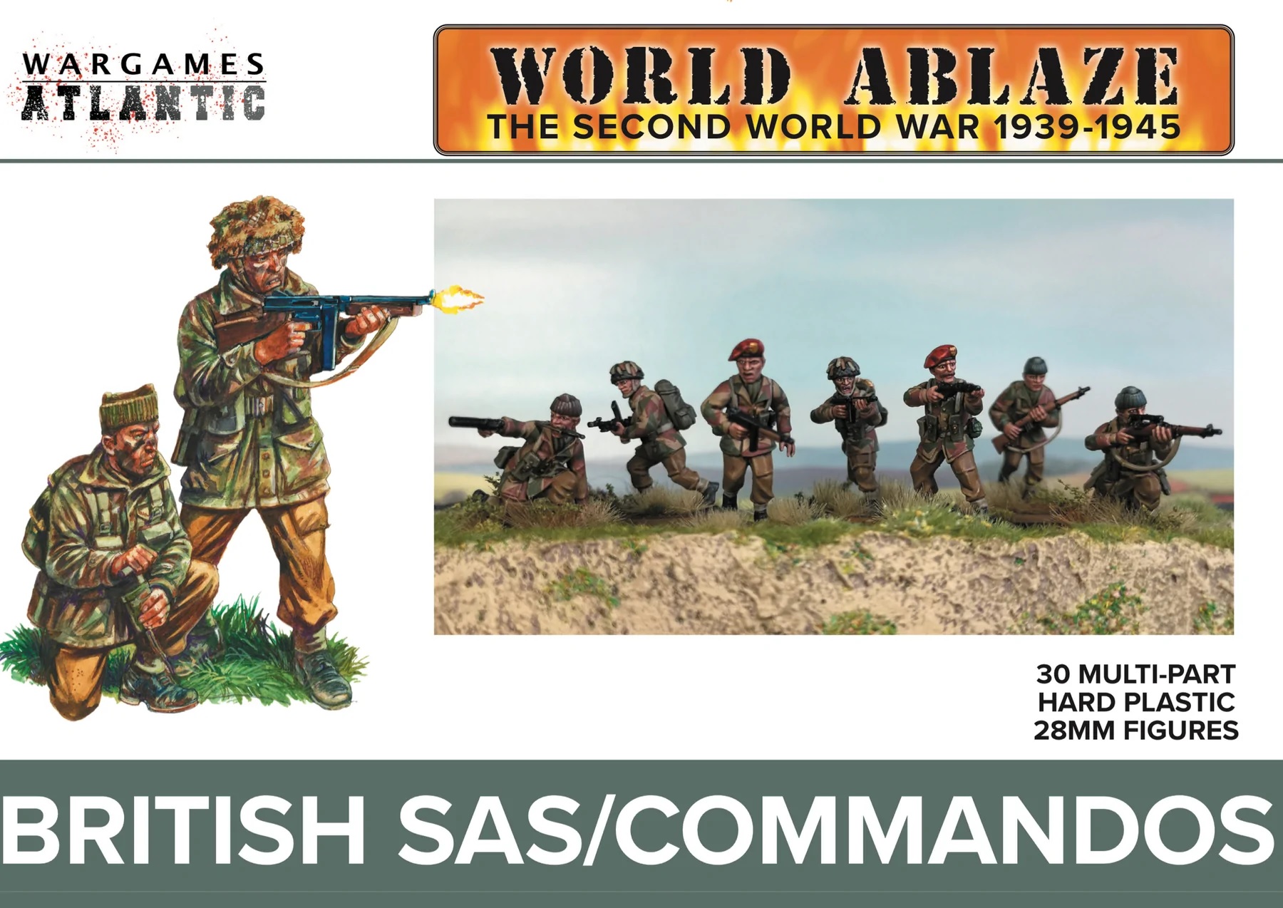 British SAS Commandos Box - Wargames Atlantic