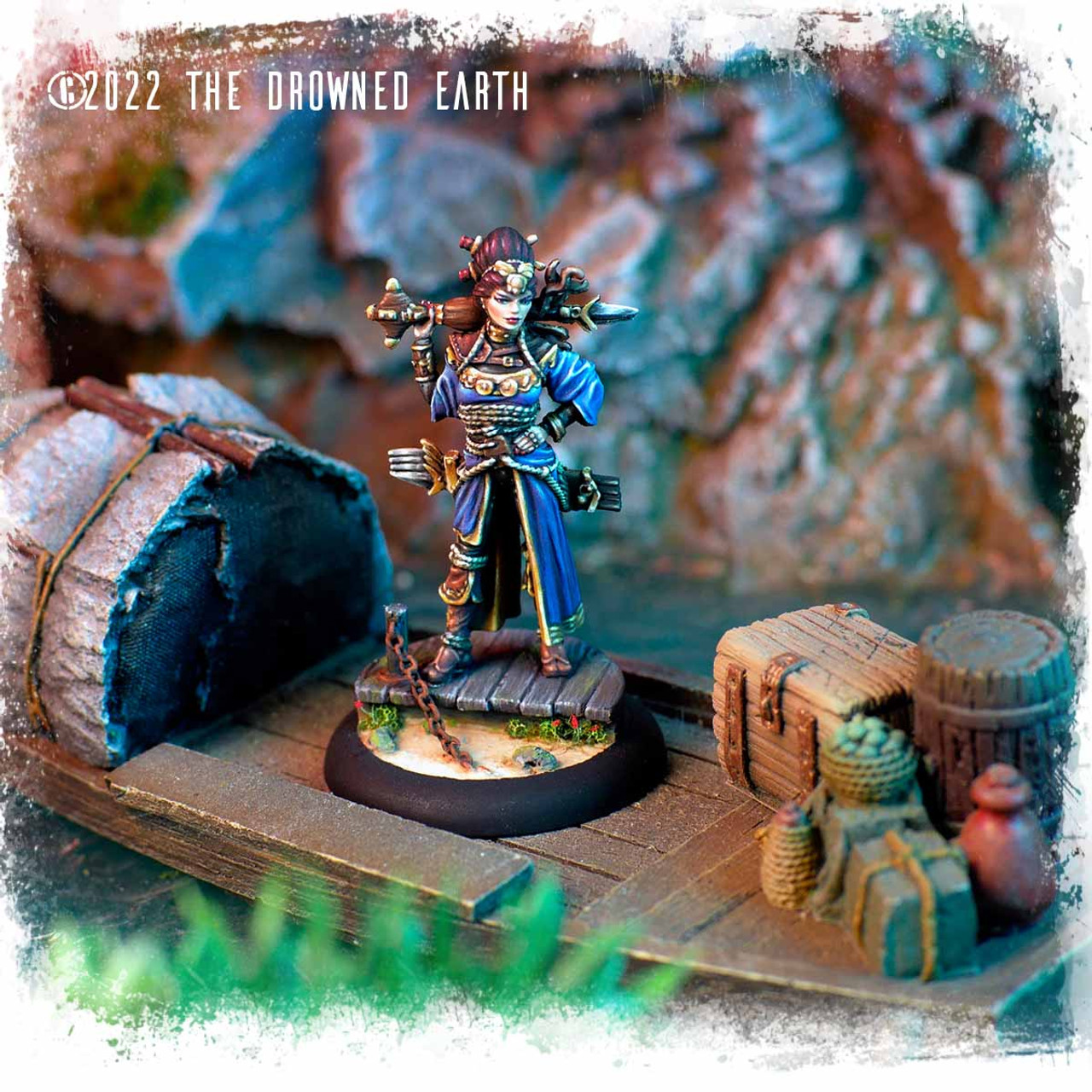 Dahu Pirate Queen Painted - The Drowned Earth