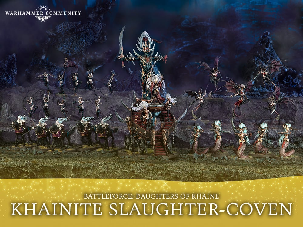 Daughters Of Khaine Battleforce 2022 - Warhammer Age Of Sigmar