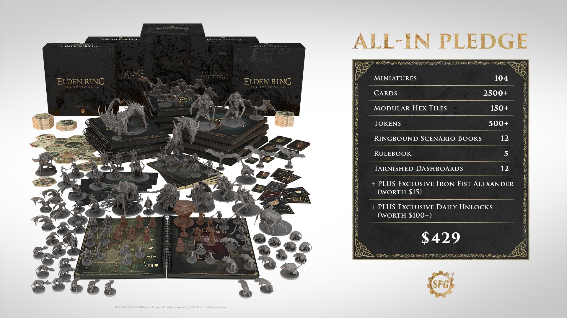 Elden Ring The Board Game All-In Pledge - Steamforged Games