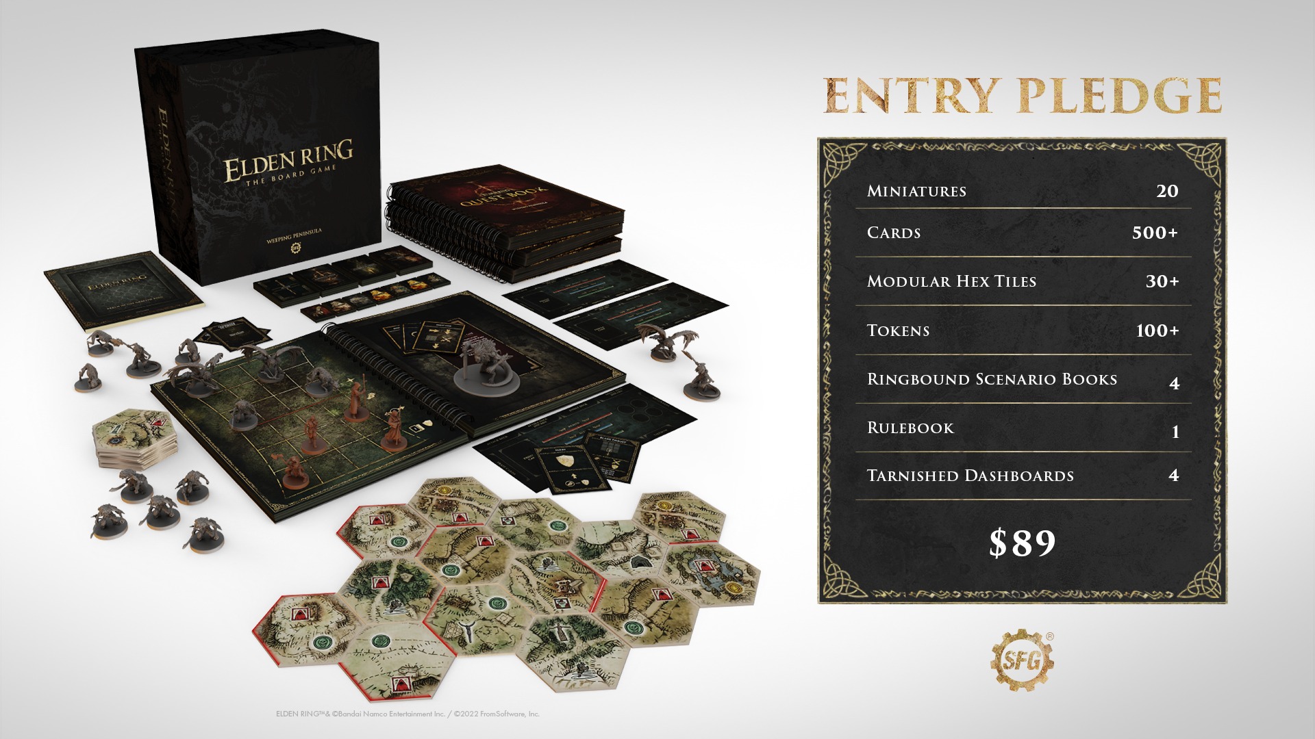 Elden Ring The Board Game Entry Pledge - Steamforged Games