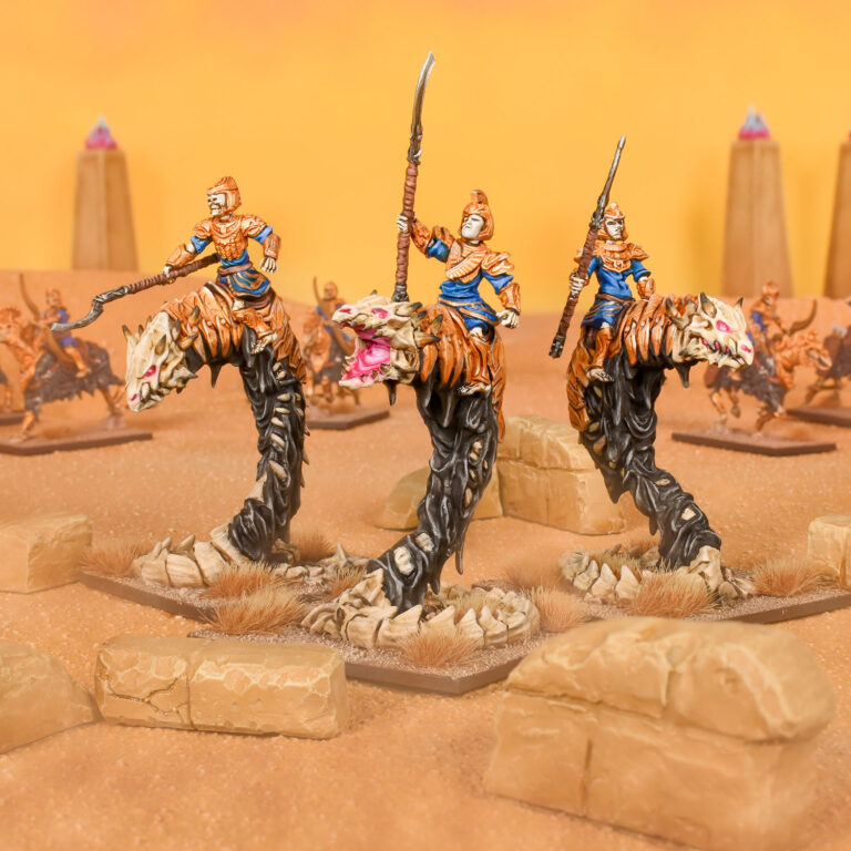 Empire Of Dust Sandborne Wyrmriders - Kings Of War