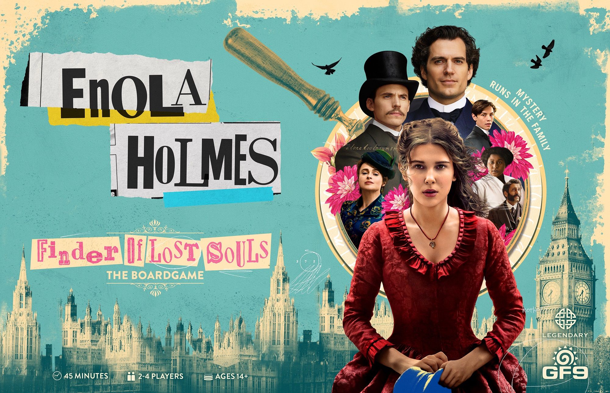Enola Holmes Finder Of Lost Souls The Board Game - Gale Force Nine