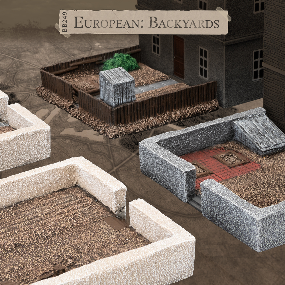European Backyards Terrain - Flames Of War