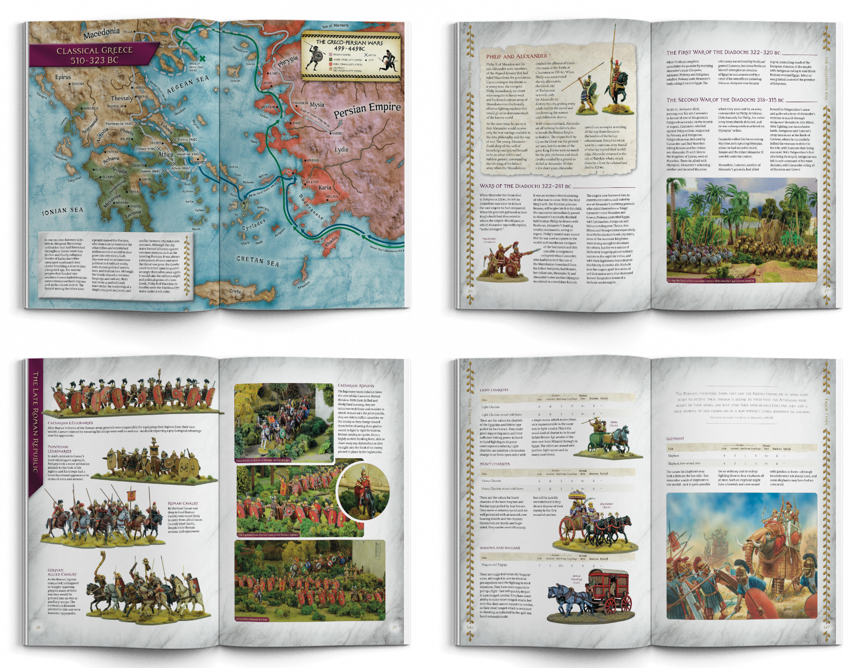 Hail Caesar Rulebook 2nd Edition Interior - Warlord Games