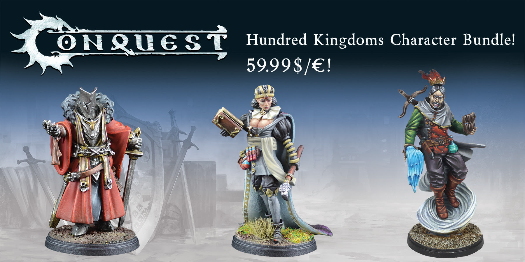 Hundred Kingdoms Character Bundle - Conquest
