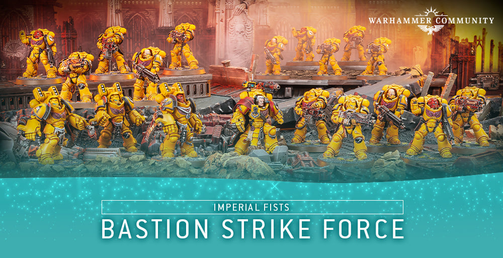 Imperial Fists Battleforce 2022 - Warhammer 40000