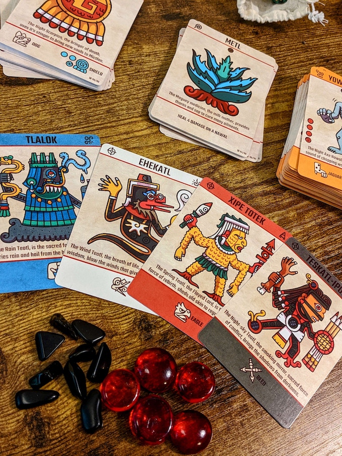 NAWALI The Aztec Card Game Cards - Studio Tecuanis
