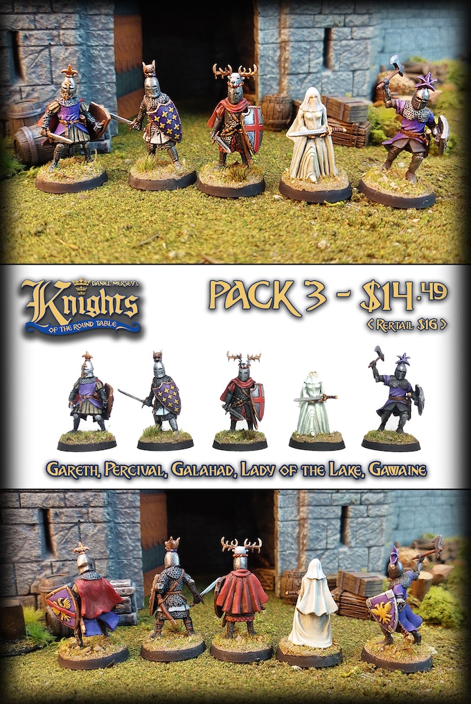 Pack #3 - Knights Of The Round Table