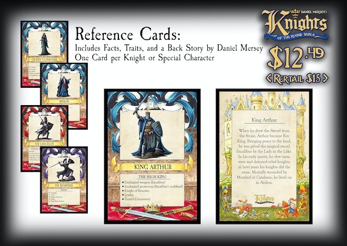Reference Cards - Knights Of The Round Table