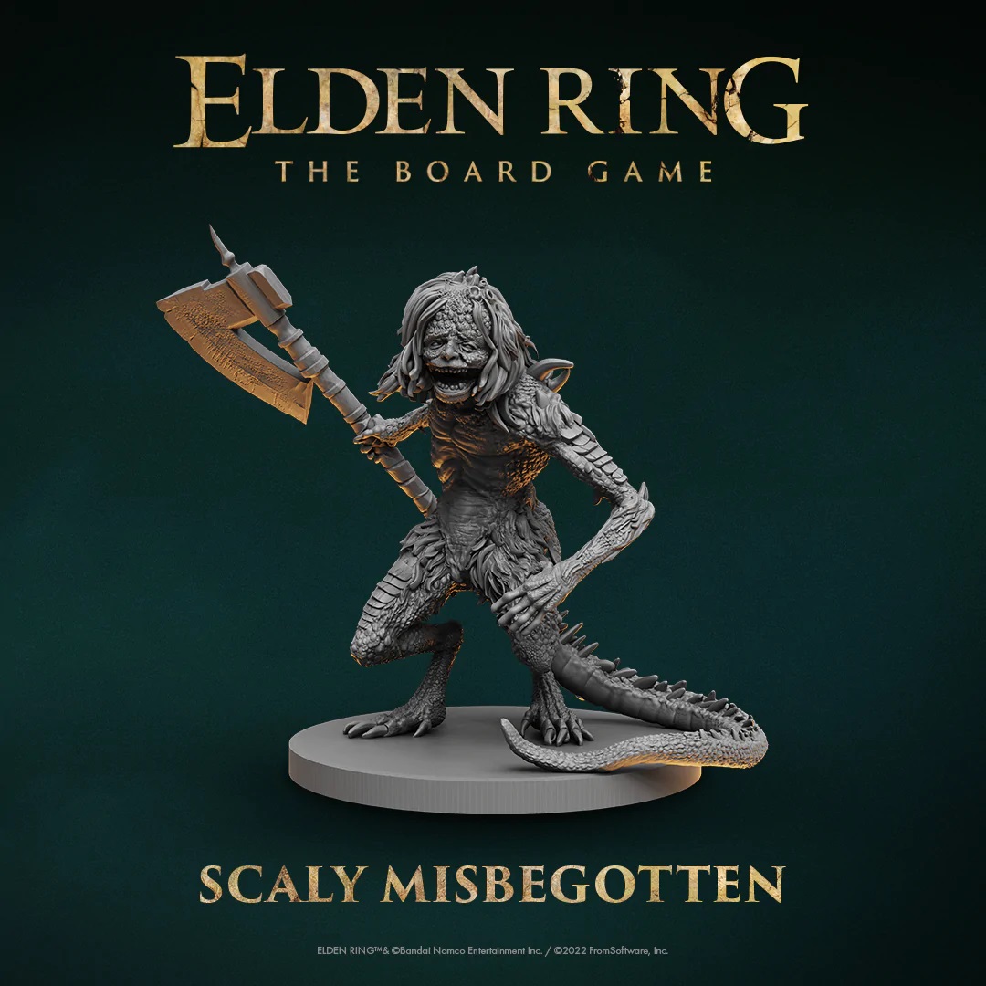 Scaly Misbegotten - Elden Ring The Board Game